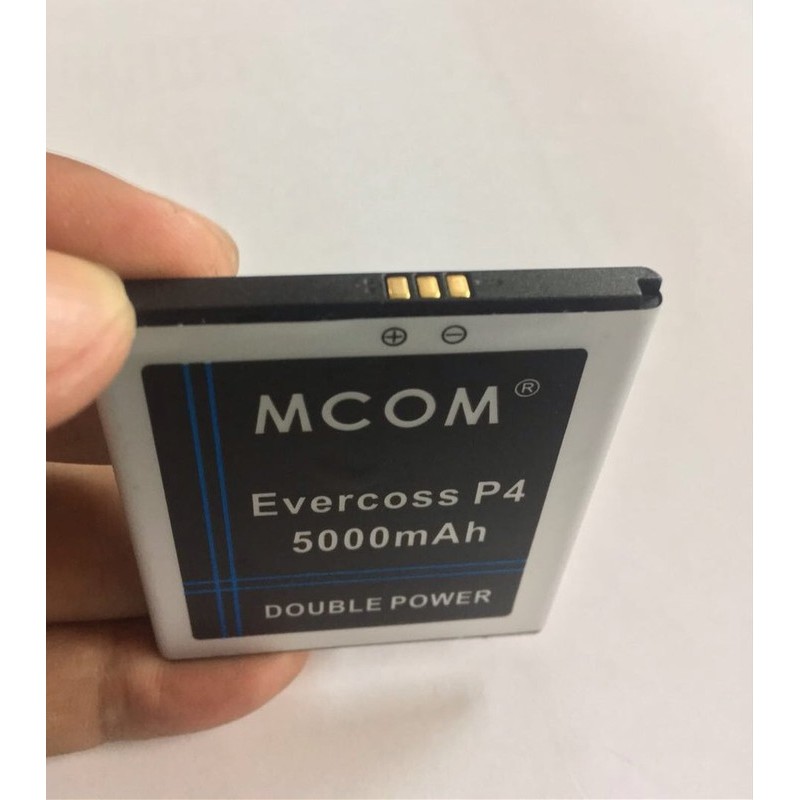 Battery Batre Baterai Double Power Mcom Evercoss Cross P4 Jump TV