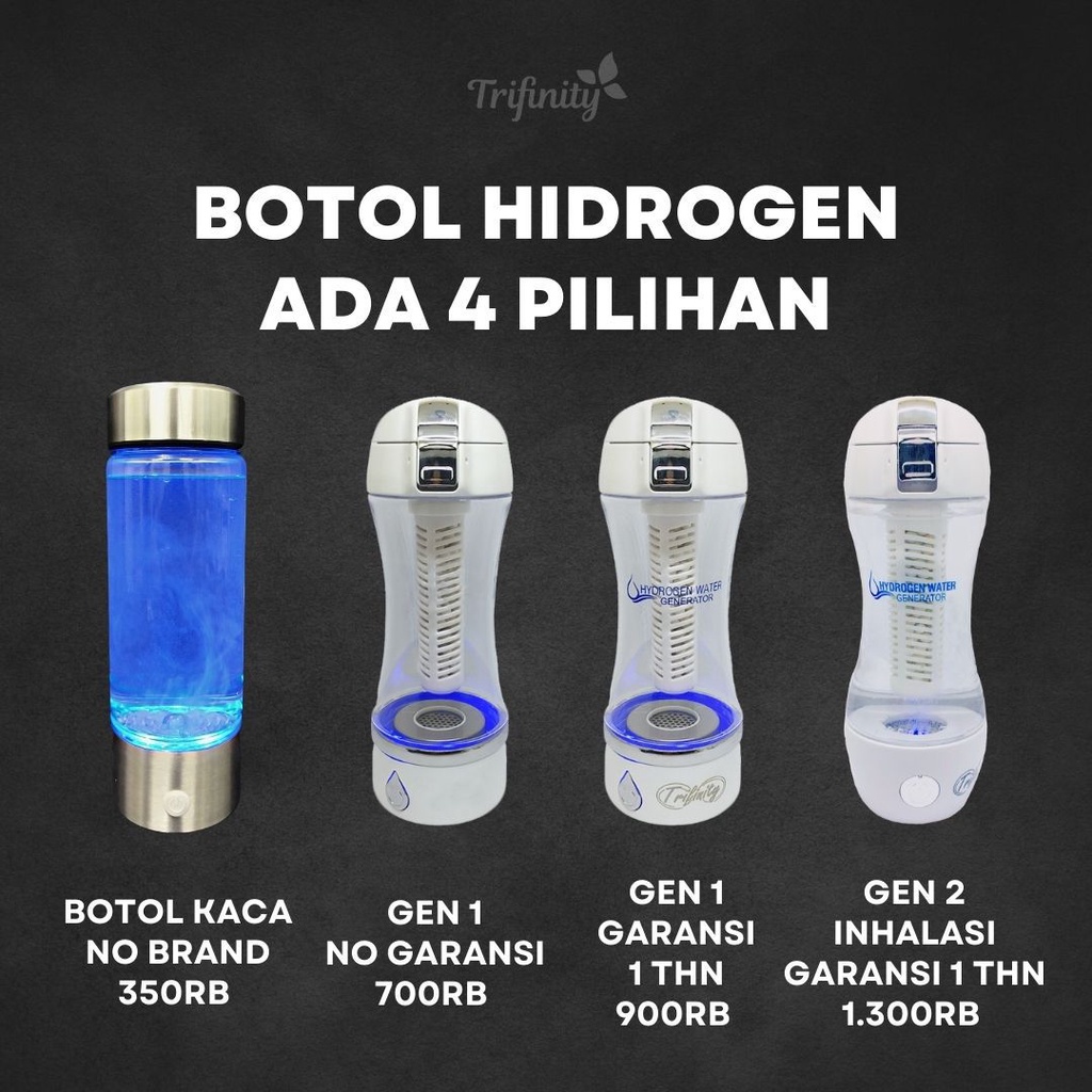 Botol hidrogen air hydrogen termurah