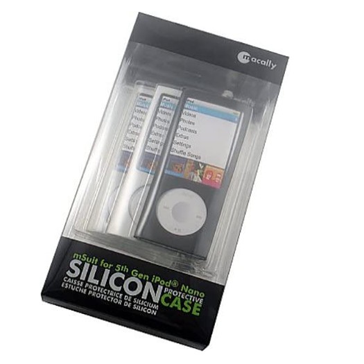 Macally mSuitN5 Silicon Protective Case for iPod nano 5G (3 Pack)