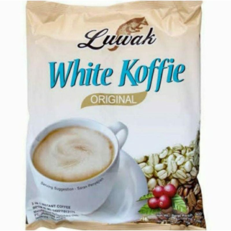 

Luwak White Coffee Koffie Renceng Renteng 20gr