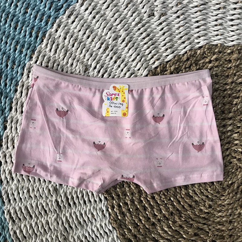 Celana Dalam Hotpants Anak Perempuan Motif Kartun Sorex Lembut Elastis Nyaman Dipakai Terbaru 2022