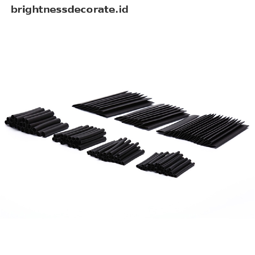 127 Pcs Tabung Aneka Ukuran Warna Hitam Tahan Cuaca