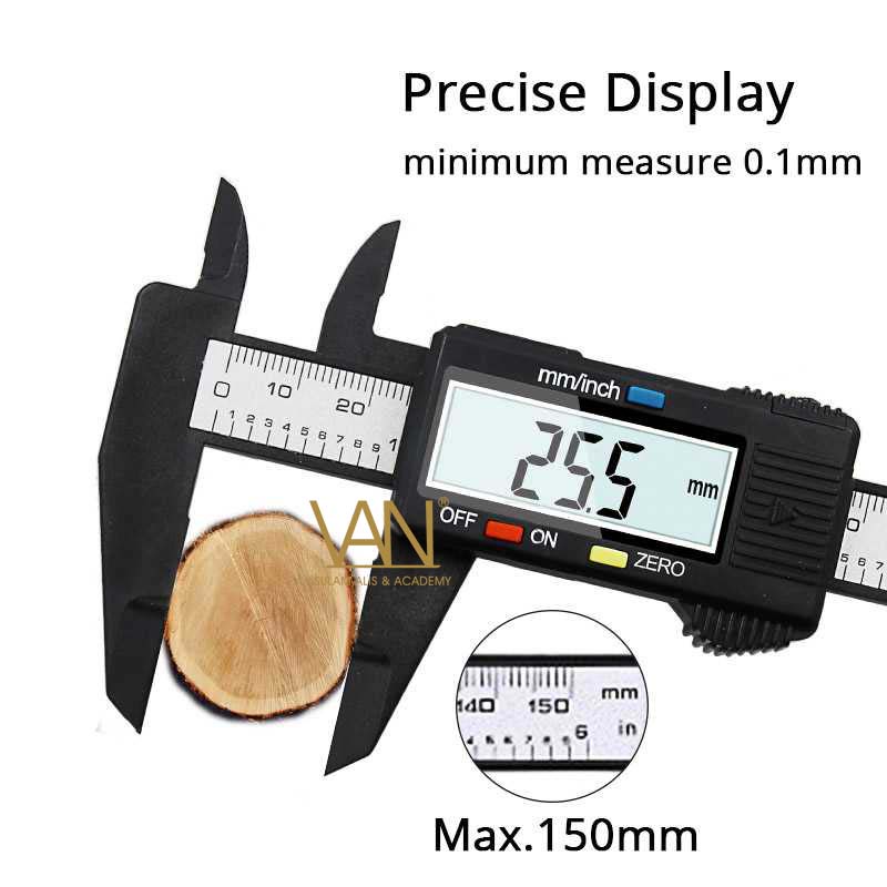 Caliper Digital Jangka Sorong Digital Sigmat Sketmat Vernier Caliper / EYEBROW CALIPER SCALE DIGITAL NO BATTERY 15CM