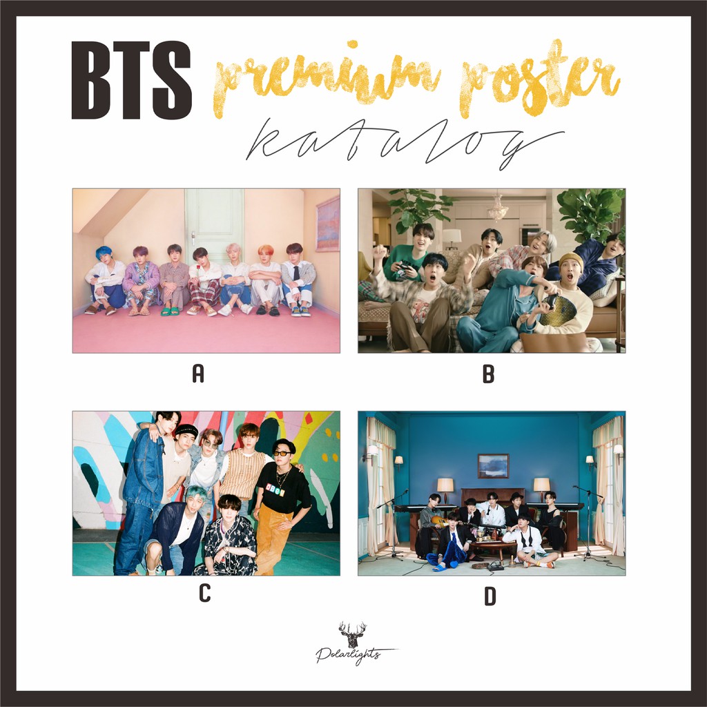 

POSTER DECOR BTS A5, A4, A3+ - PREMIUM QUALITY BY POLARLIGHTS