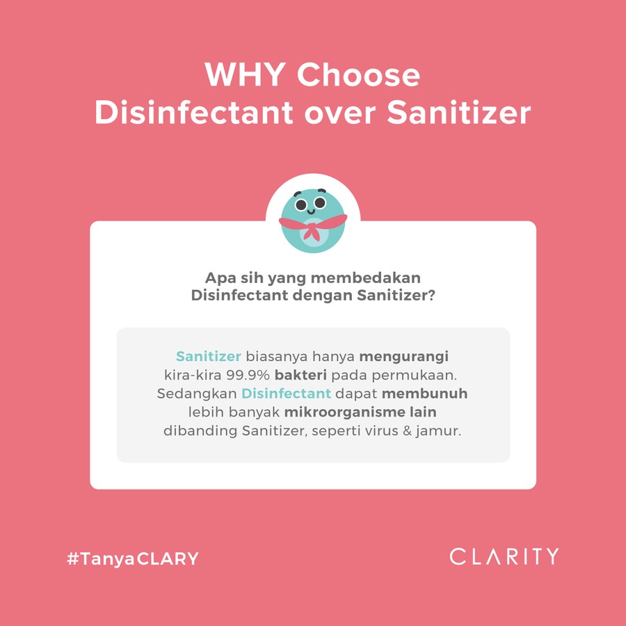 DESINFEKTAN / CLARITY AIR DISINFECTANT 250ML