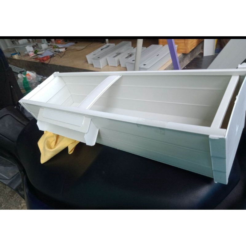 Talang top filter aquarium dan kolam air terjun ukuran 50 cm