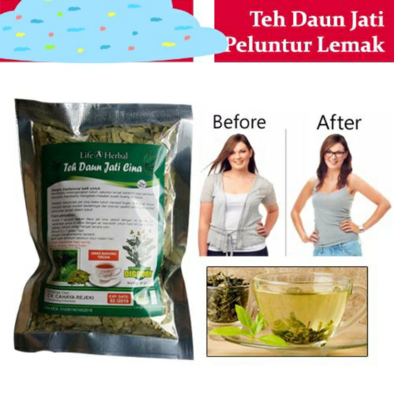 

teh daun jati cina