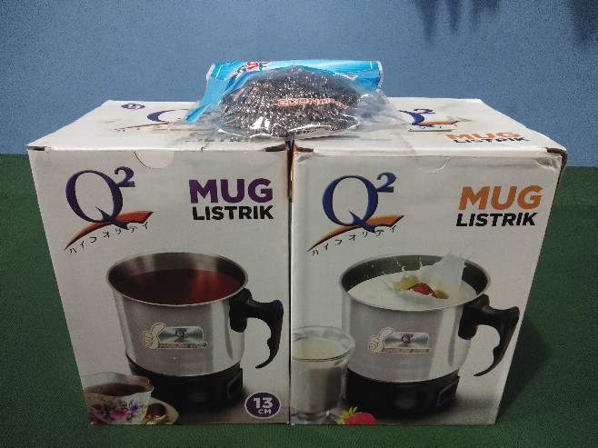 Mug Listrik /teko Listrik 14 Cm / Pemanas Air Electric Heating Cup 8014 Topmart