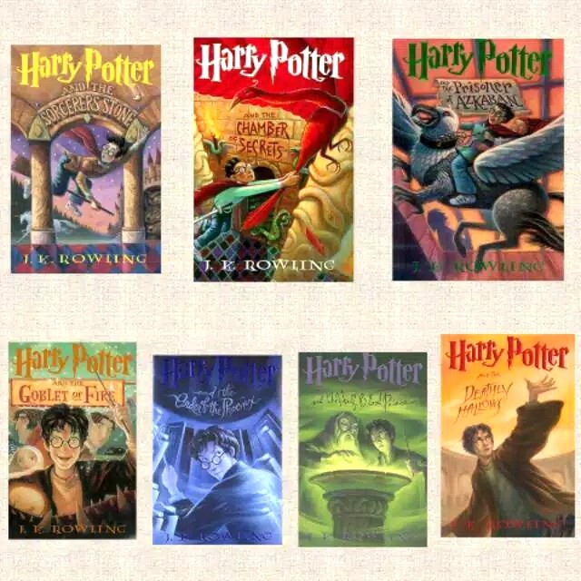 RSPS Harry Potter Book Set 1-7 Harry Potter The Complete Collections 1-7
