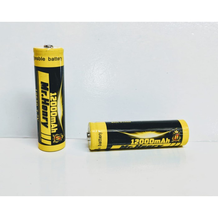 18650 Brand Mr.Henry 3.7V Baterai The Biggest Energy