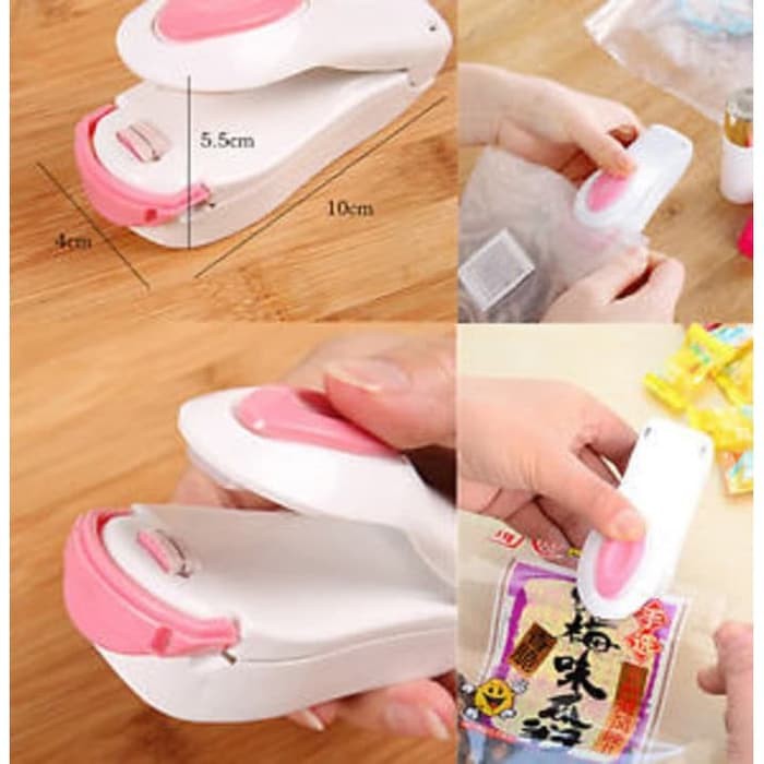 GEN 2 NEW MINI SEALER PLASTIK / HAND SEALER MINI / PEREKAT PLASTIK PLASTIK MAKANAN SERBAGUNA