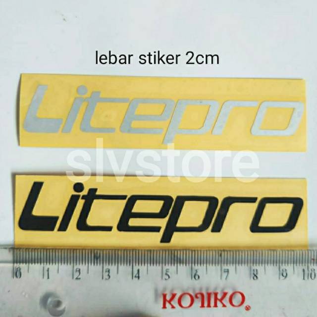 

Stiker Scotlite Litepro