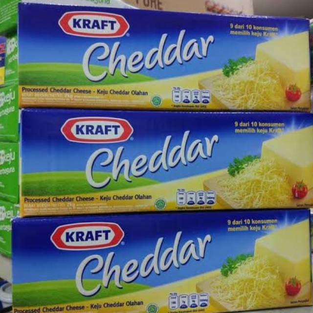 

Keju Kraft Ceddar 2kg