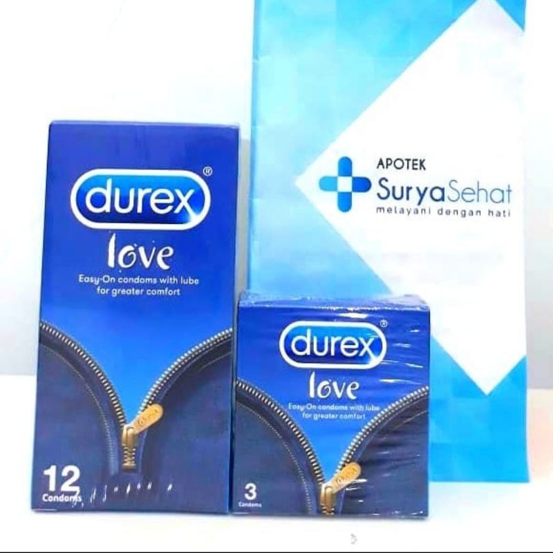 Durex Love isi 3 atau isi 12 pieces