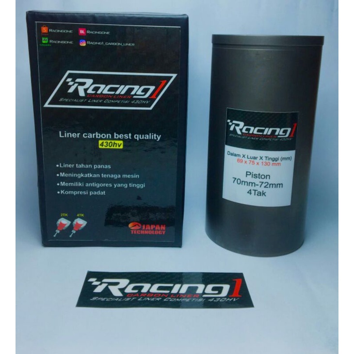 liner boring liner ful carbon Racing one piston 70-72