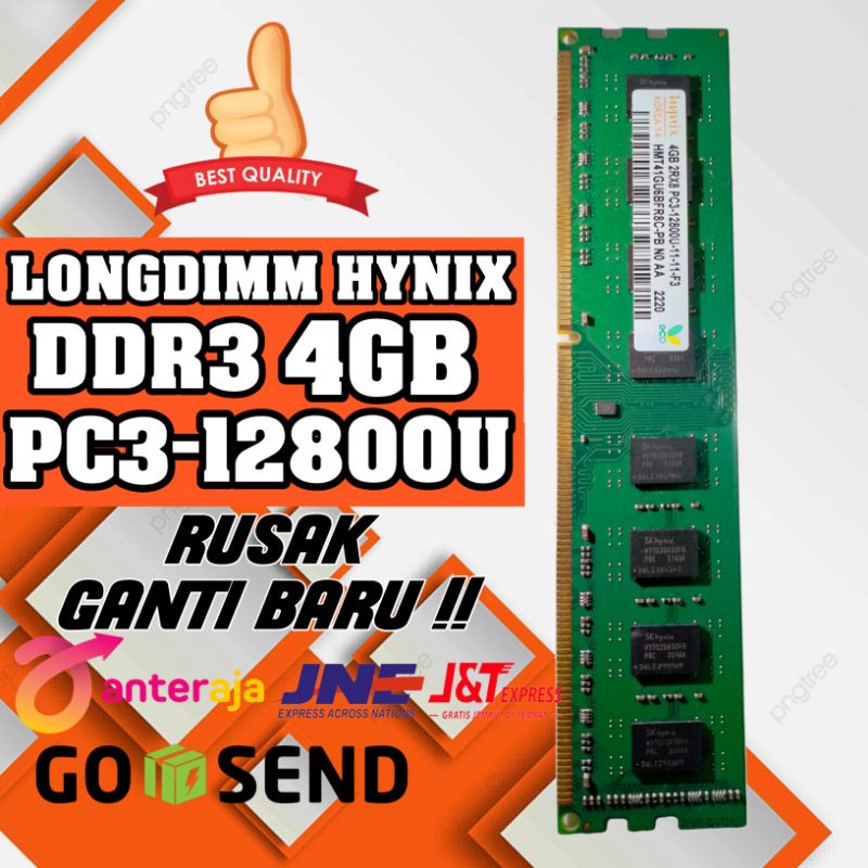 RAM PC HYNIX 4GB DDR3 12800 LONGDIMM