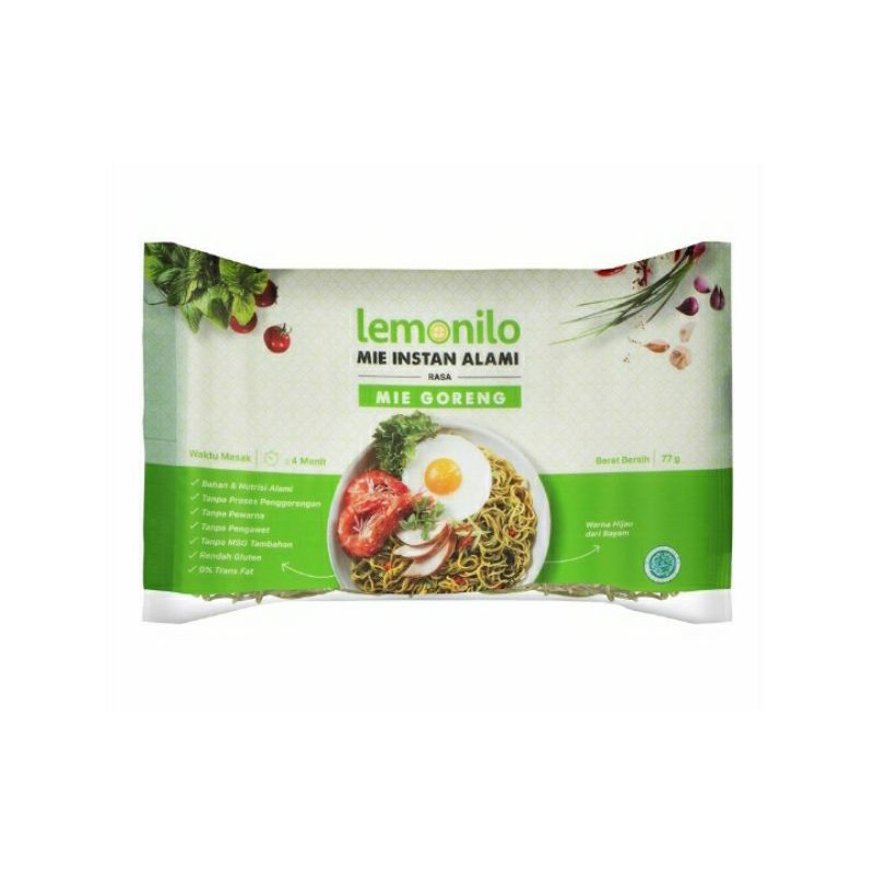 

Lemonilo mie Instan Alami Goreng 77gr