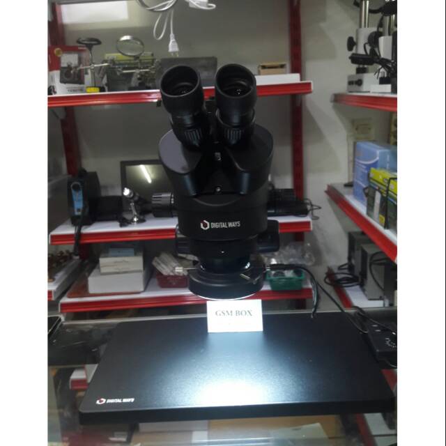 Microscope Trinokular DW  TC-X Black Edition Plus Lensa 0.7X