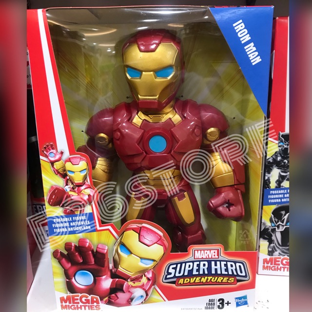 Jual Mainan Iron Man Mega Mighties Robot Marvel Avengers Superhero
