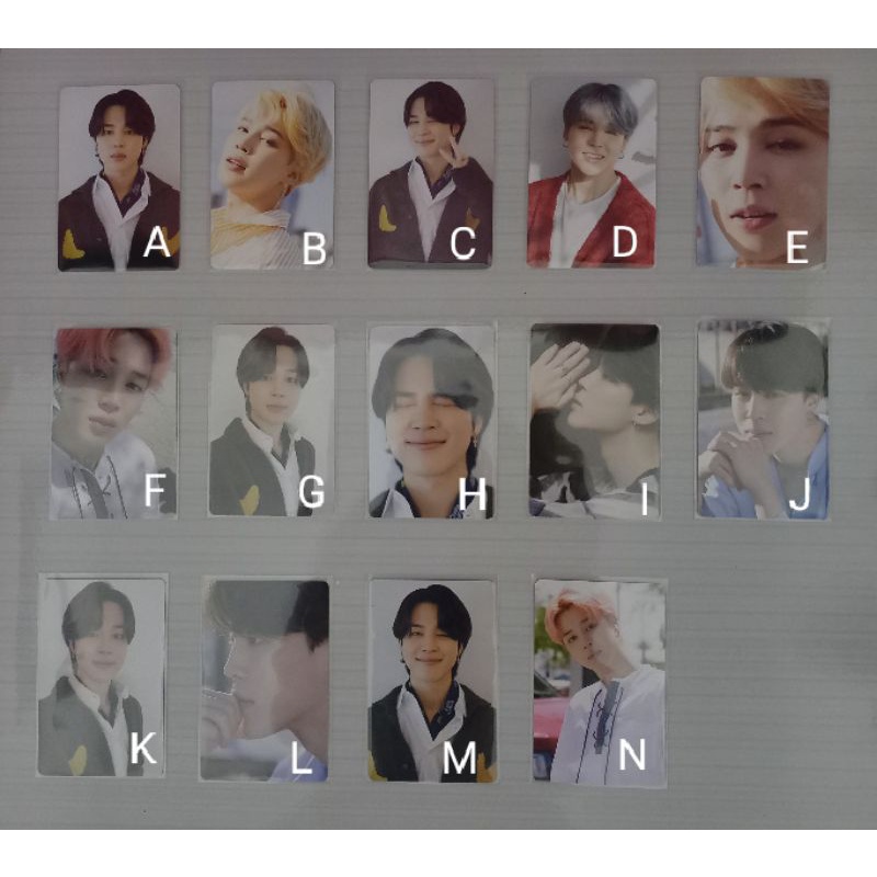 SHARING DICON BTS 101 PHOTOCARD OFFICIAL JIMIN