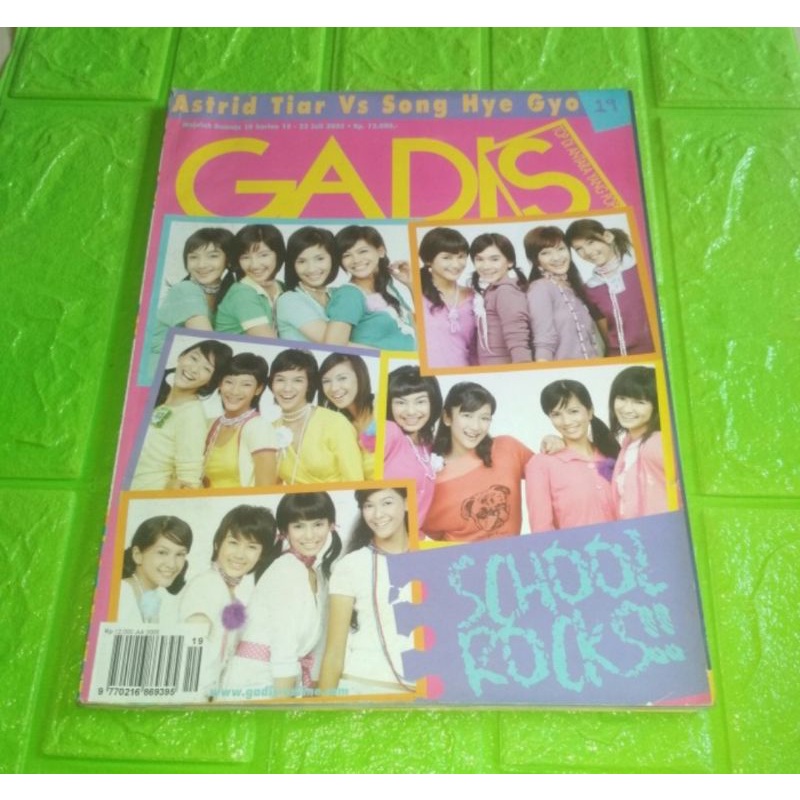 Majalah Gadis no 19 Jul 2005 Finalis Gadis Sampul 2005