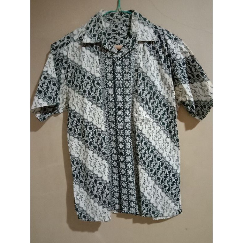 preloved kemeja pria lengan pendek