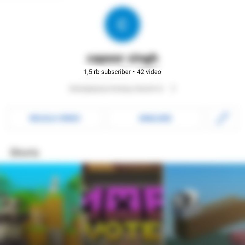 AKUN YOUTUBE 1.450 Subscriber (Gaming) Akun Tahun 2022