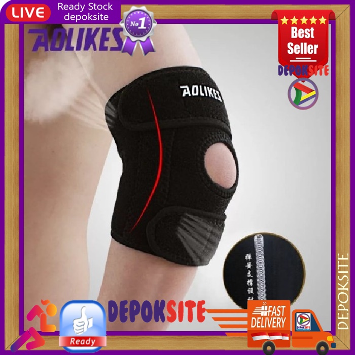 AOLIKES 7946 Deker Siku Elbow Pad Safety Knee Pad Sleeve Elbow Guard Semua Olahraga Bola Volley Tennis Gym Volley