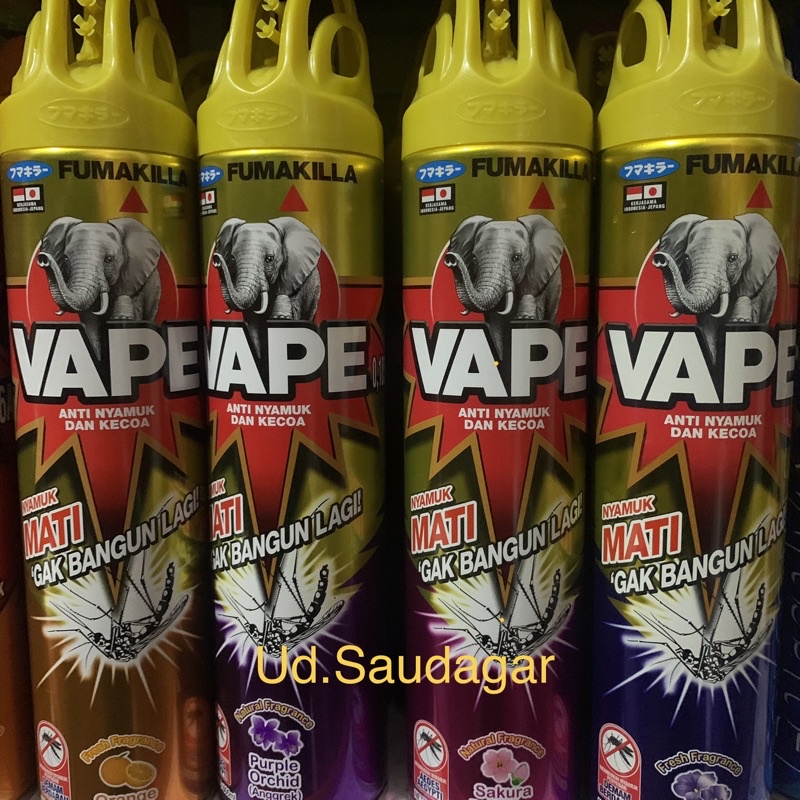 Fumakila Vape Aerosol Pembasmi Nyamuk Spray 600ml
