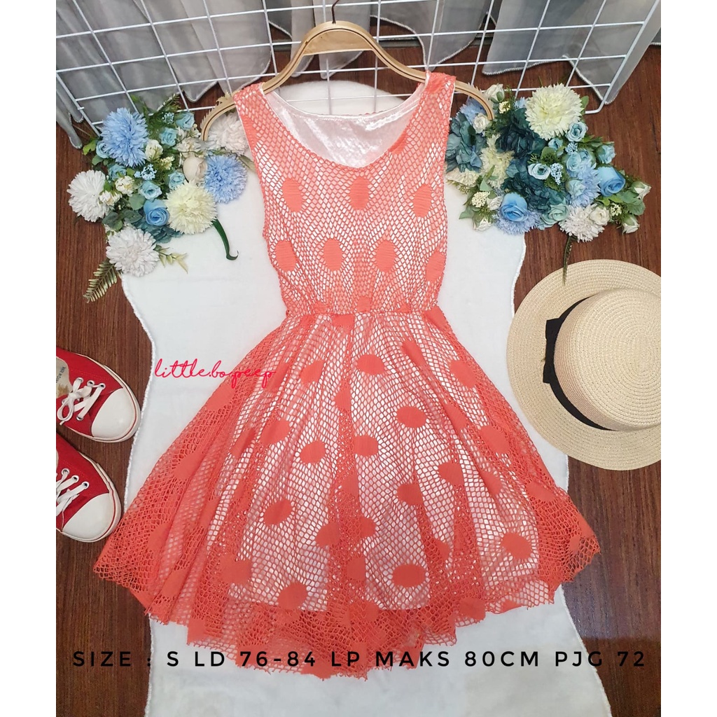 NEW Dress rumbai pinggang karet - baju wanita / dress wanita / preloved dress wanita / dress murmer 