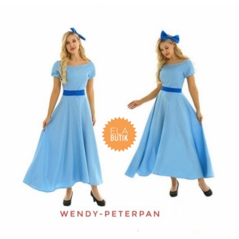 kostum wendy-peterpan-dewasa-peter pan-kostum halloween