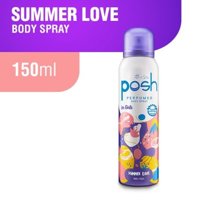 POSH Perfumed Body Spray 150ml BPOM ORIGINAL / Minyak Wangi Parfum Parfume by AILIN