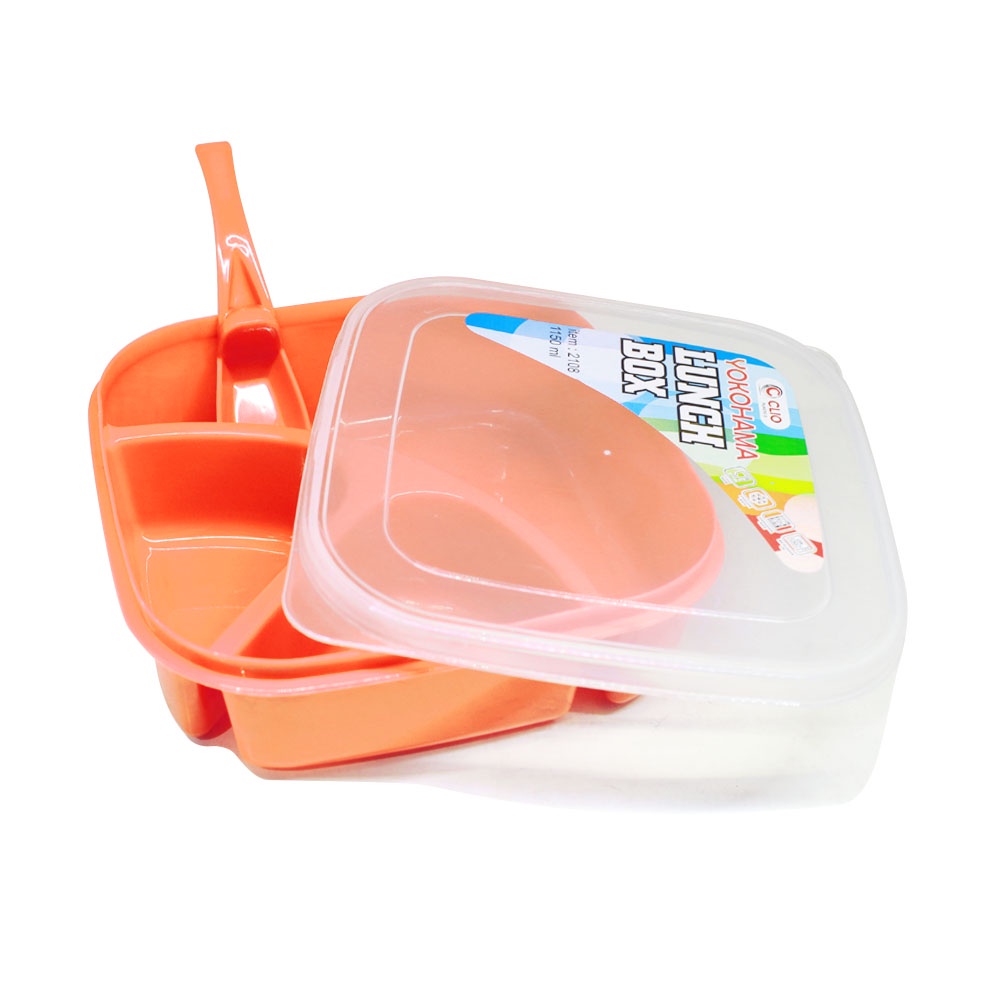 FM - Kotak Makan Lunch Box Clio Yokohama - isi 1 pcs