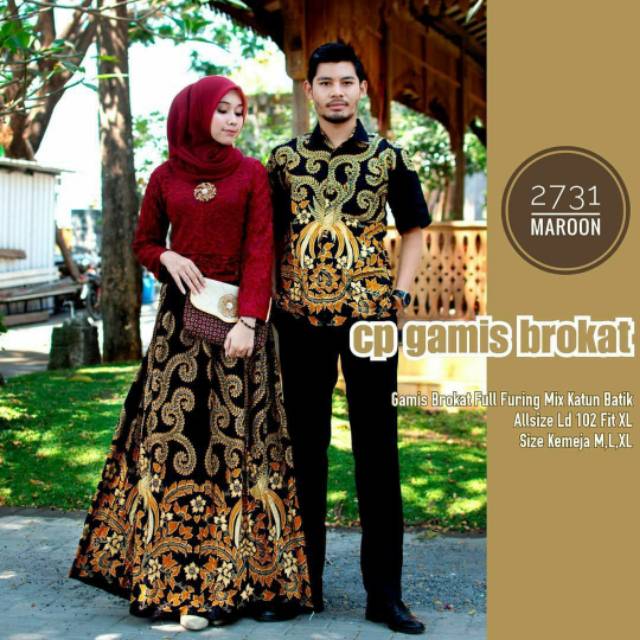 Cople batik terlaris / batik burkat