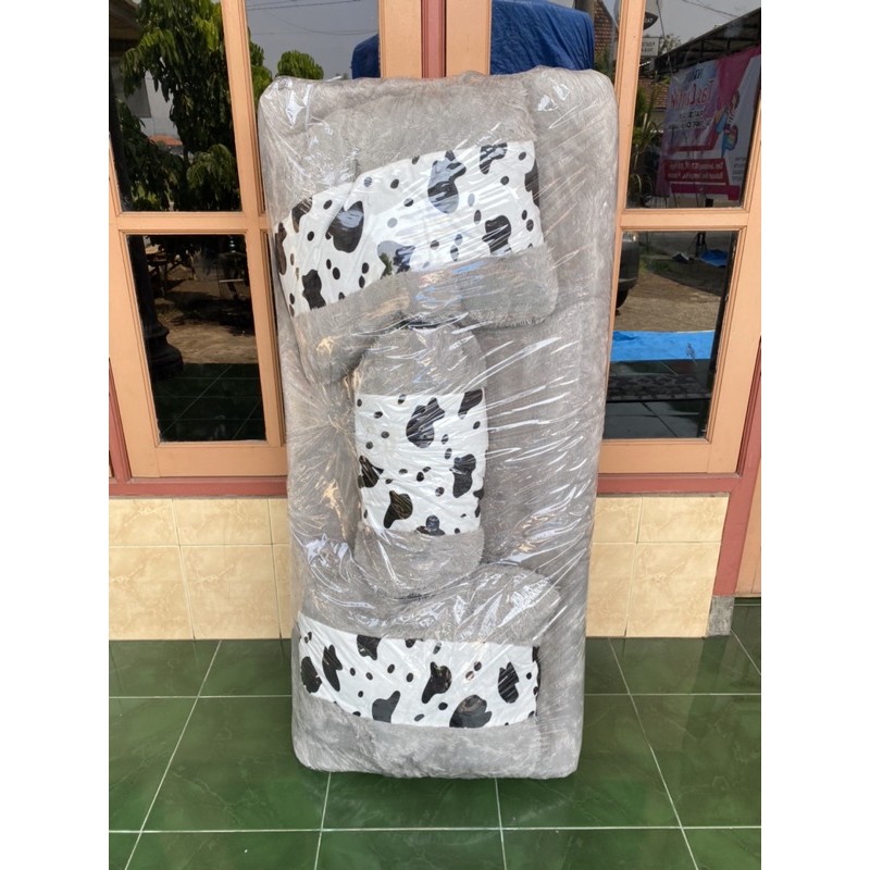 kasur lipat 120x170 isi bantal 2 guling 1