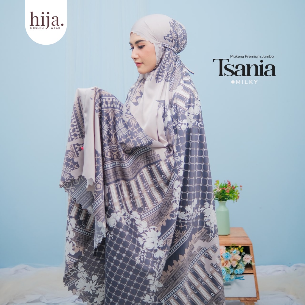 MUKENA PREMIUM EKSKLUSIF MEWAH MUKENAH JUMBO SESERAHAN HANTARAN TSANIA