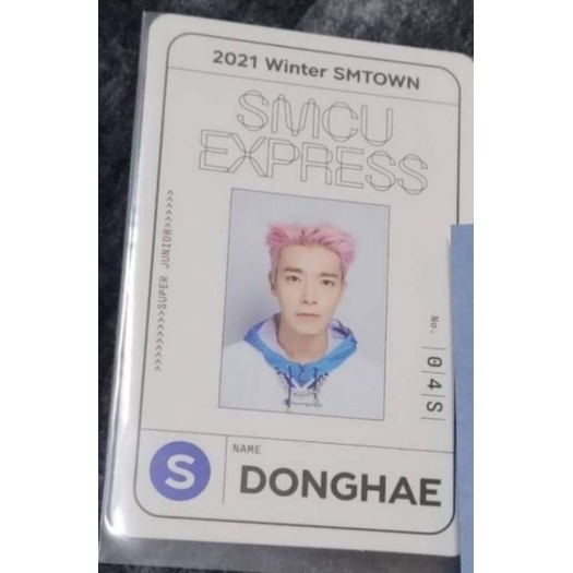 Passcard SMCU Super Junior Donghae BOOKED