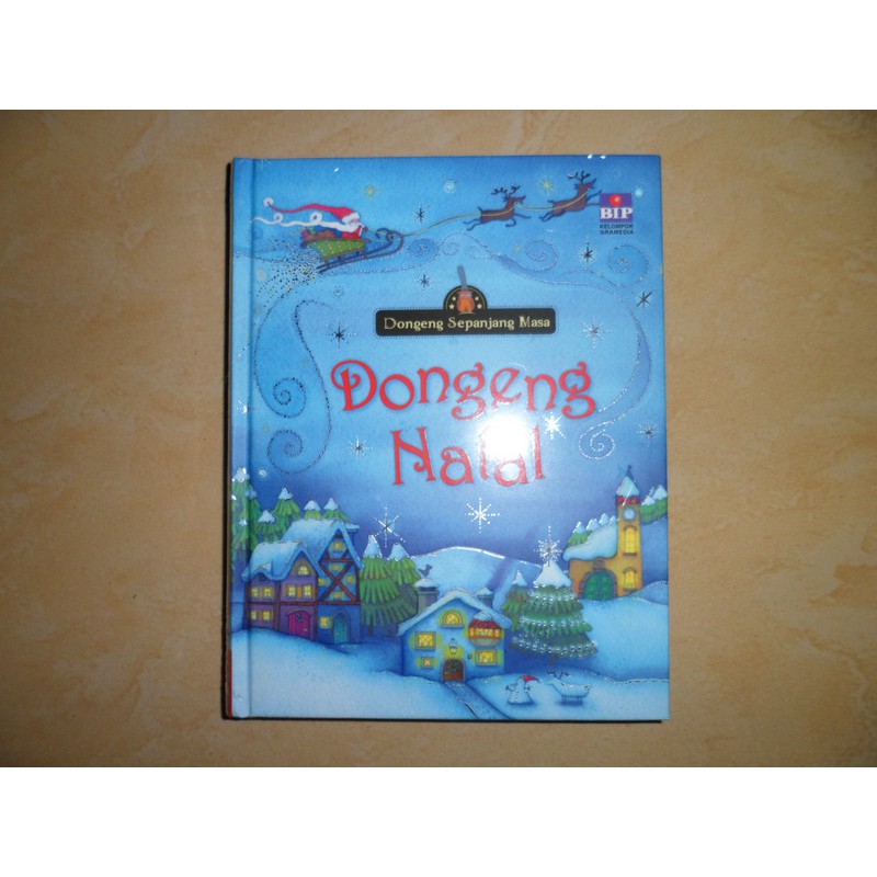 Buku Dongeng Natal Hardcover Segel Baru