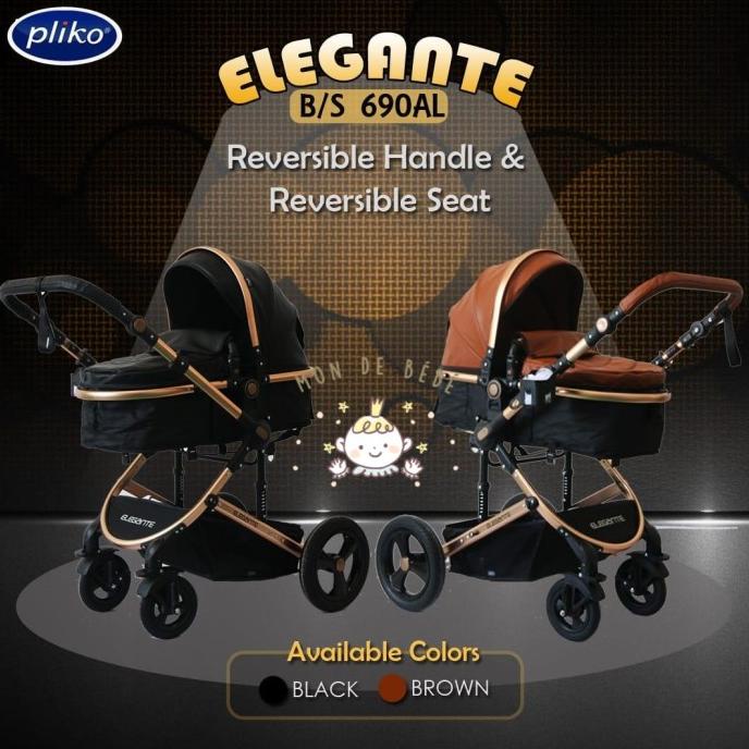 kereta dorong bayi / stroller Pliko Elegante 690