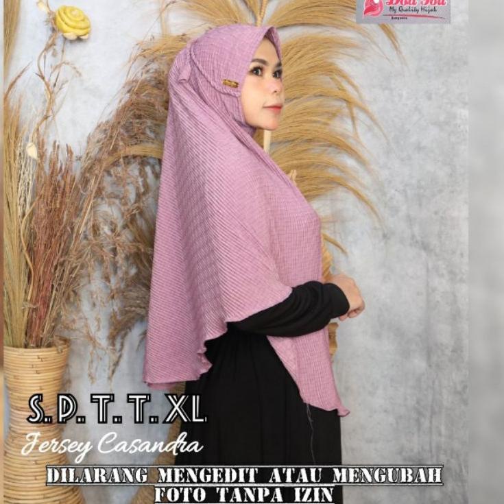 234 SYIRIA JUMBOJILBAB BERGO DOA IBU PLISKET XL JUMBO CASANDRA BERGO TALI SAMBUNG/SIRIA NON PET ANTI