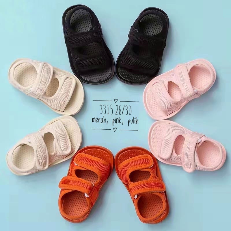 7.7   TERMURAH sepatu Sandal anak cowo/cewk import nyaman dipakai  (COD) #Shopeehaul