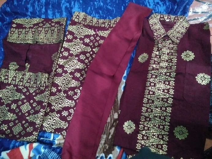 Kebaya Couple Songket Bahan Katun Kebaya Semi France Corneli Couple Adelia Batik Couple Gamis