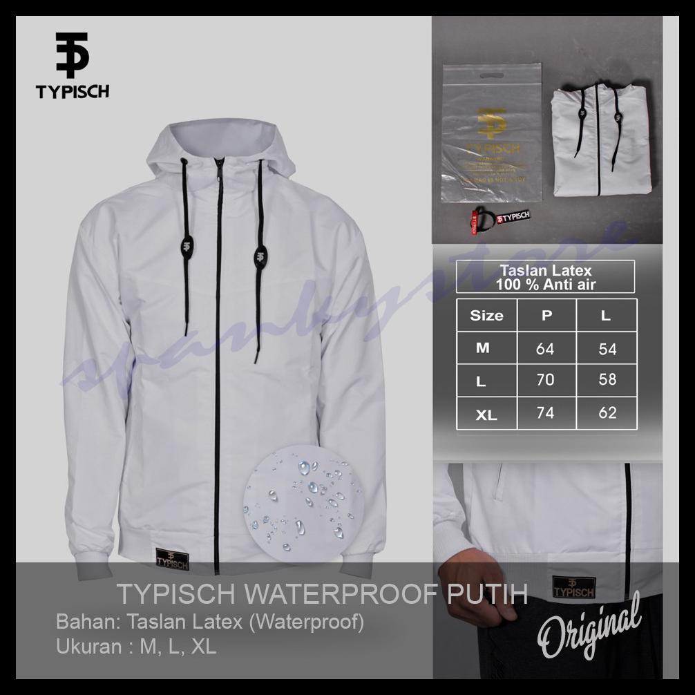 Berkualitas Sweater Jaket Pria Typisch Original Anti Air Waterproof Santai Keren