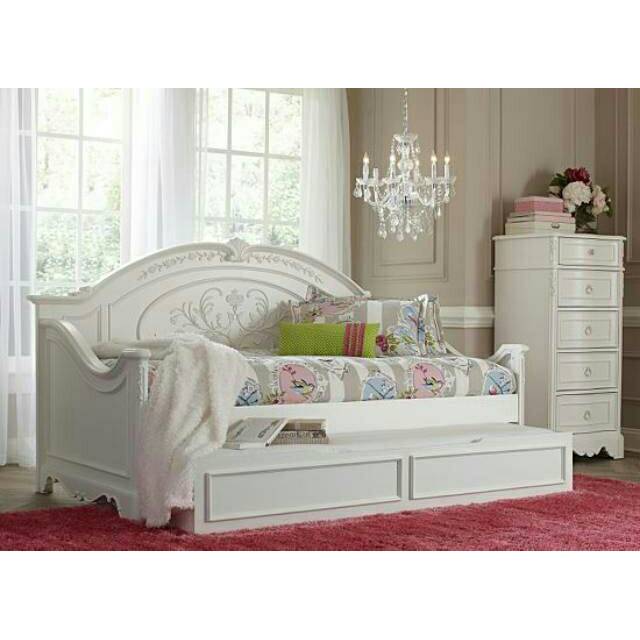 Kursi Bale bale modern mewah kursi santai finising duco ukuran 100x200 KJF_Furniture