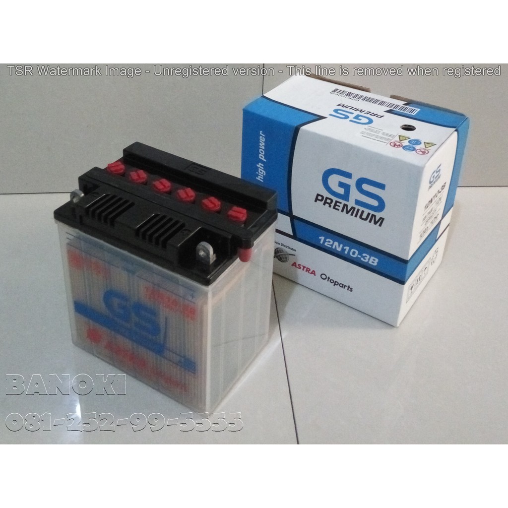 Aki Motor Gs premium 12N10-3B