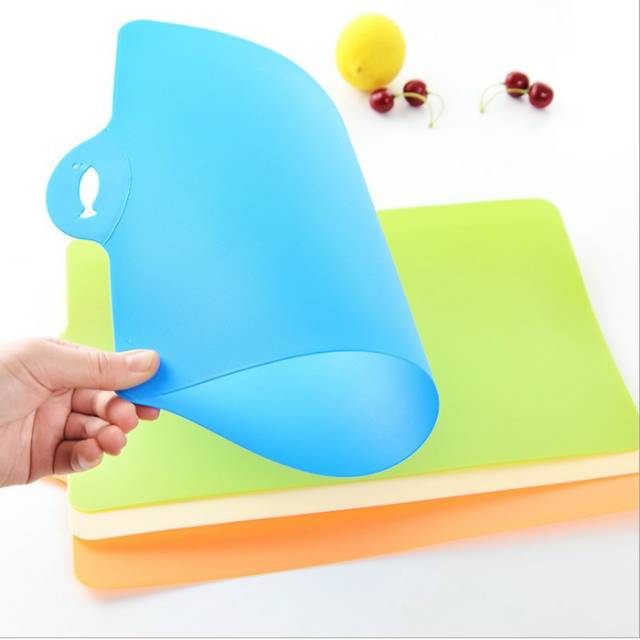 Talenan Plastik Lentur Alas Potong Telenan Chopping Cutting Board