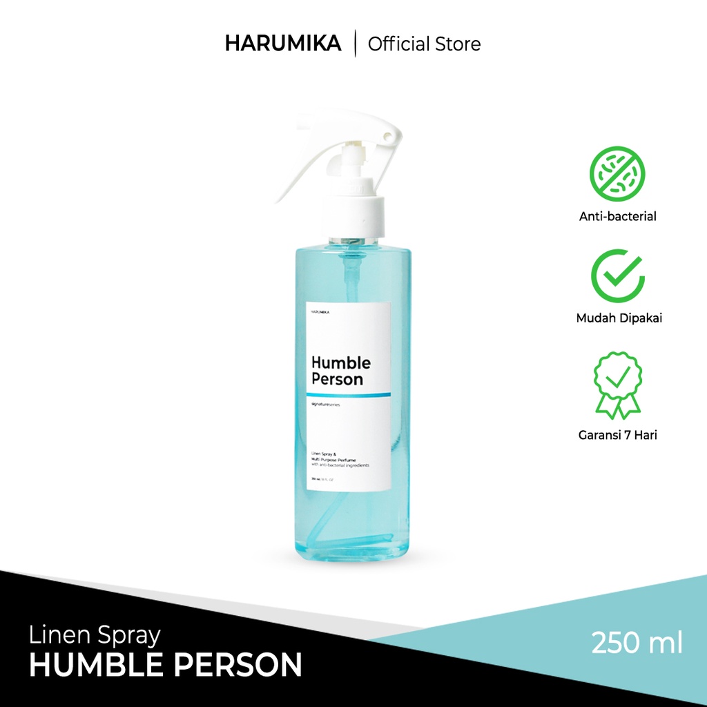 HARUMIKA HUMBLE PERSON 250 ml LINEN SPRAY ANTI BACTERIAL