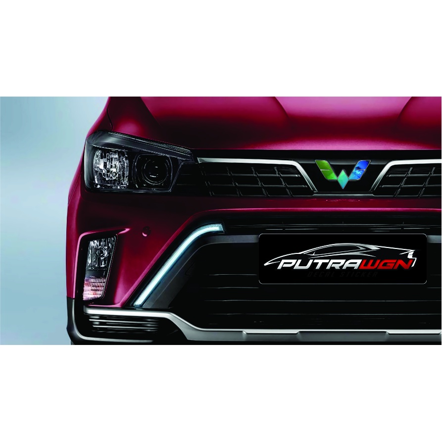 STICKER LOGO WULING NEW CONFERO S FACELIFT 2021 CHAMELEON EFFECT