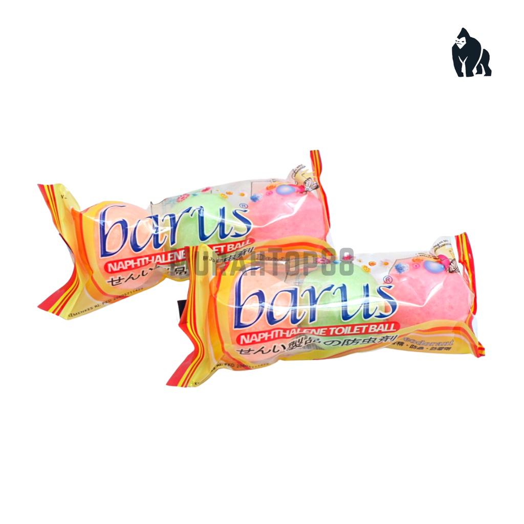 Kamper Bola Besar isi 3 / Kapur Barus Warna Warni / Toilet Ball Pewangi Kamar Mandi