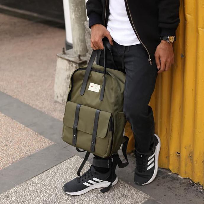 (SaleJualDijual) Backpack Tas Ransel Tfg St Moritz 421 Green (TbkBerkualitas)